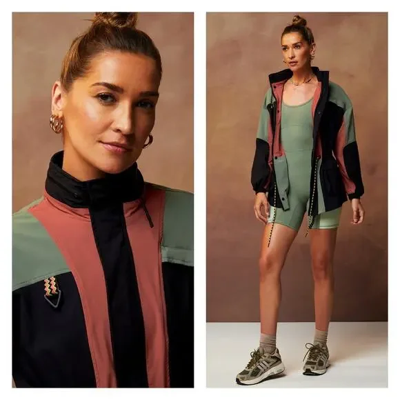 Fabletics Heights Cargo Jacket Black / Multi Size M - Picture 14 of 14